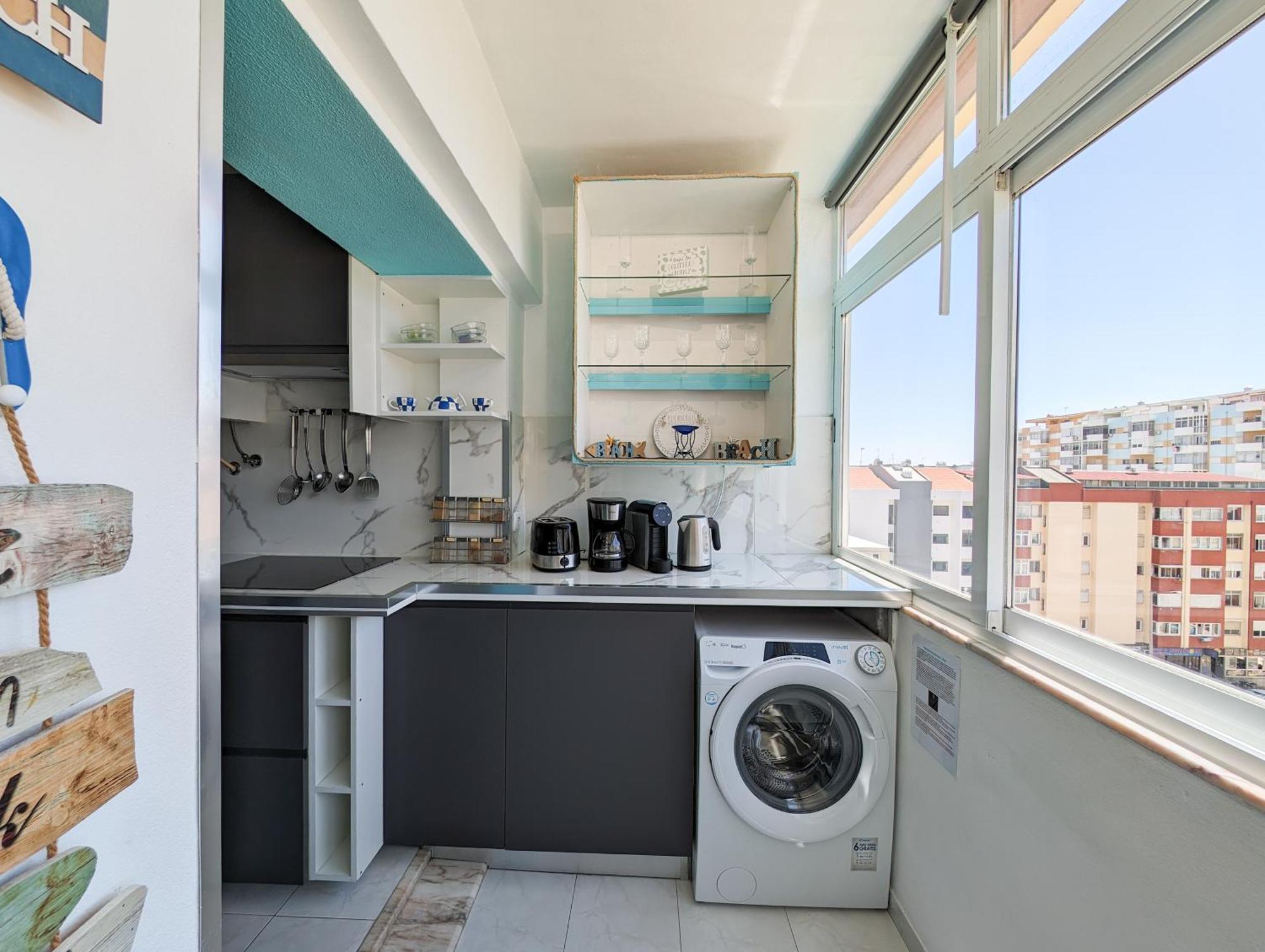 2 Room Condo - 5 Mins From Costa Da Caparica Beach & Bars エクステリア 写真